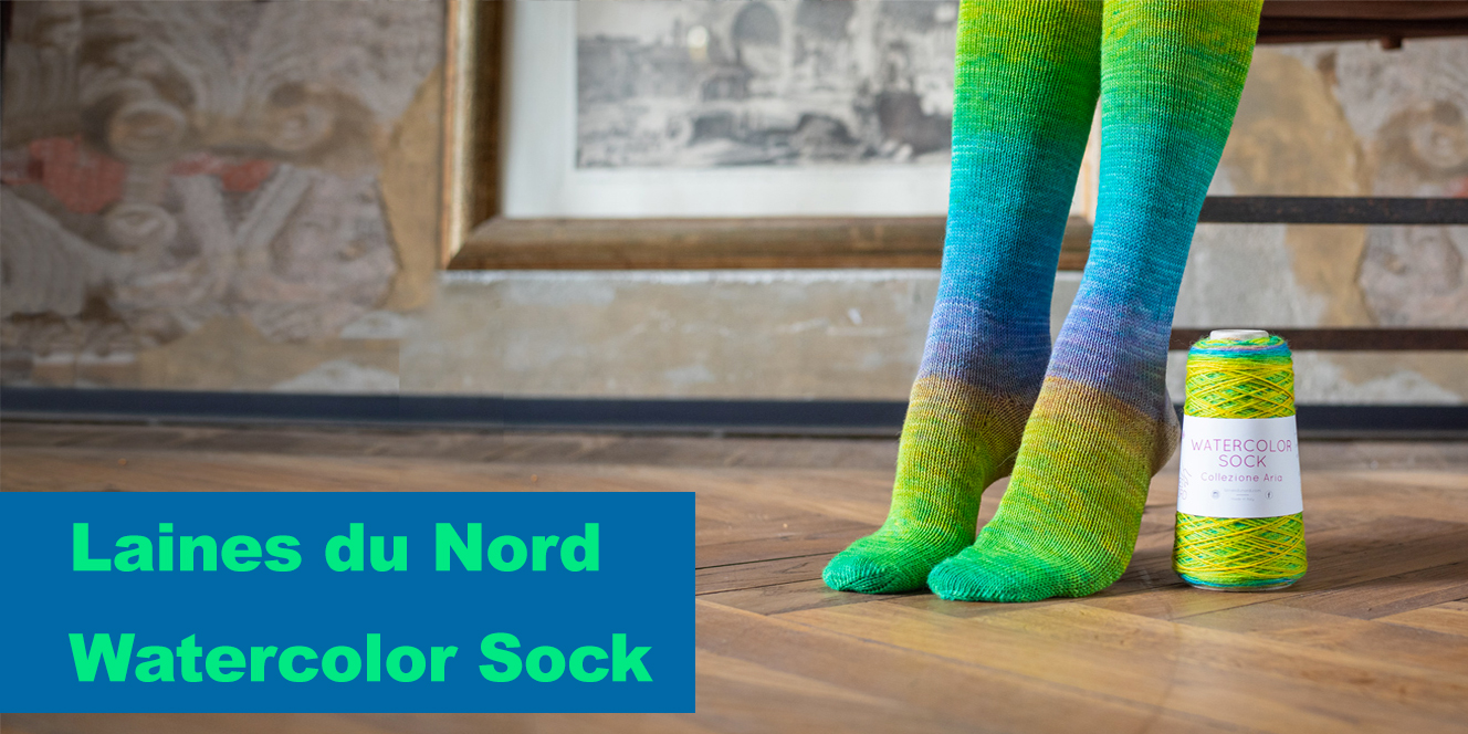 Laines du Nord Watercolor Sock