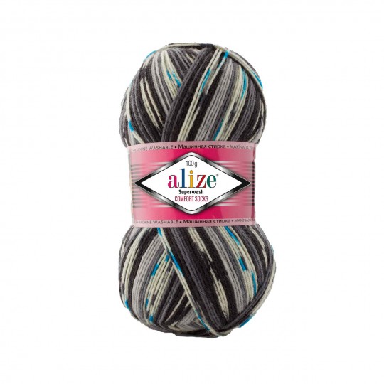 Alize Superwash Comfort Socks, 7650