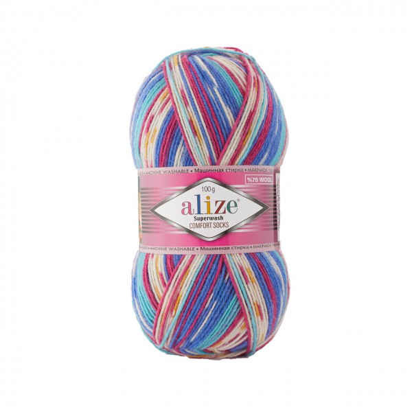 Alize Superwash Comfort Socks, 7654