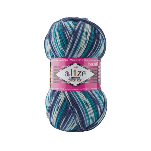 Alize Superwash Comfort Socks, 7708