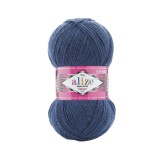 Alize Superwash Comfort Socks, синій джинс 846