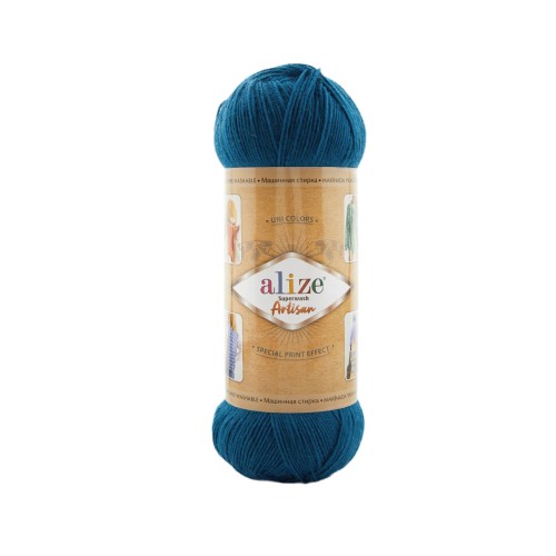 Alize Artisan Superwash, глибокий океан 176