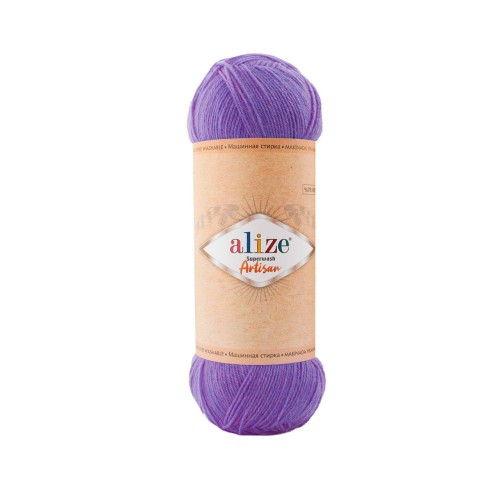 Alize Artisan Superwash, фіолетовий 44