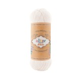 Alize Artisan Superwash, білий 55