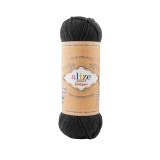 Alize Artisan Superwash, чорний 60