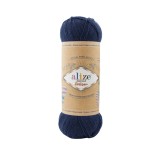 Alize Artisan Superwash, темно-синий 958