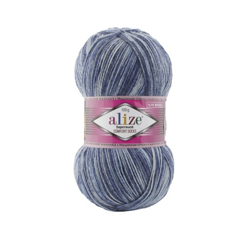 Alize Superwash Comfort Socks, 7677