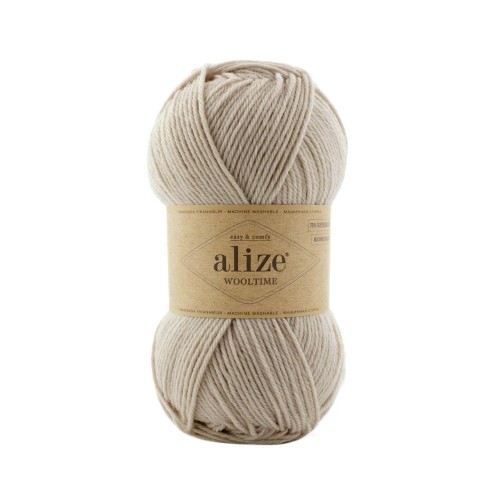 Alize Wooltime, бежевий меланж 152