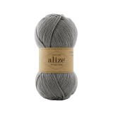 Alize Wooltime, сірий меланж 21