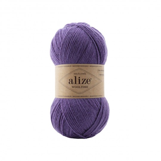 Alize Wooltime, фиолетовый 235