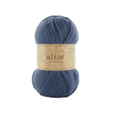 Alize Wooltime, стальной синий 370