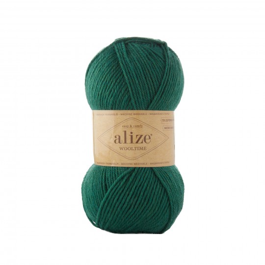 Alize Wooltime, зелений 532