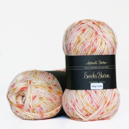 Avanti Yarn - Socks Yarn, 353 (товщина 210 м/100 г)