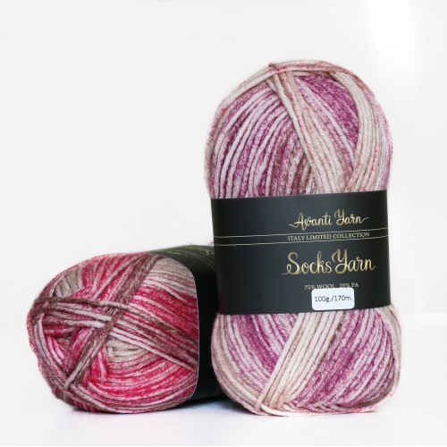 Avanti Yarn - Socks Yarn, 359 (товщина 170 м/100 г)
