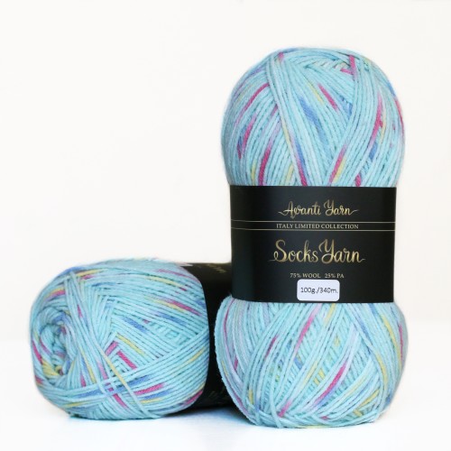 Avanti Yarn - Socks Yarn, 361 (товщина 340 м/100 г)