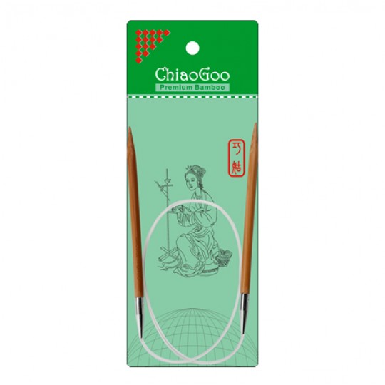 Кругові бамбукові спиці Chiaogoo Bamboo Patina, 100 см