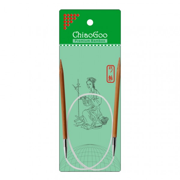 Кругові бамбукові спиці Chiaogoo Bamboo Patina, 80 см