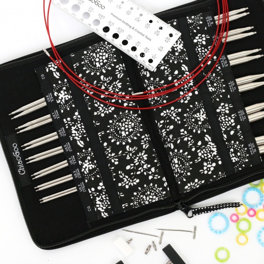 Набір знімних сталевих спиць ChiaoGoo Twist Complete, 13 см