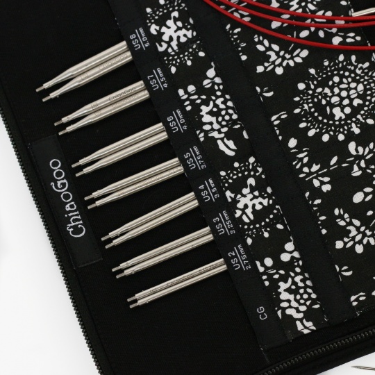 Набір знімних сталевих спиць ChiaoGoo Twist Complete, 13 см