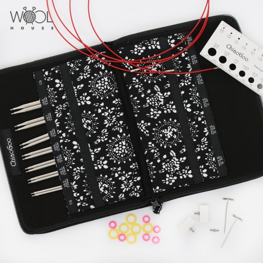 Набор съемных стальных спиц ChiaoGoo Twist Small, 13 см