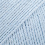 Drops Fabel - Uni print, 117 light blue