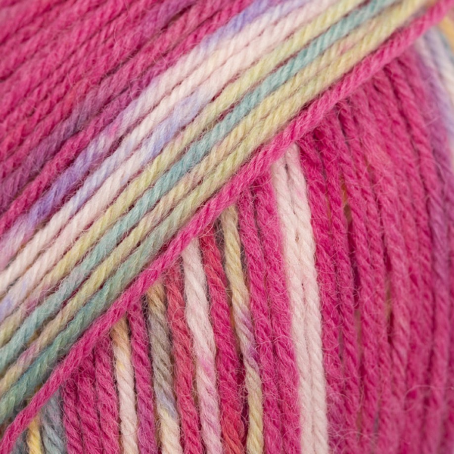 Drops Fabel, 161 - Print - Pink dream