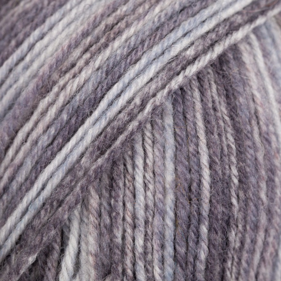 Drops Fabel - Long print, 602 Silver fox