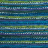 Drops Fabel - Print, 677 Green/turquoise