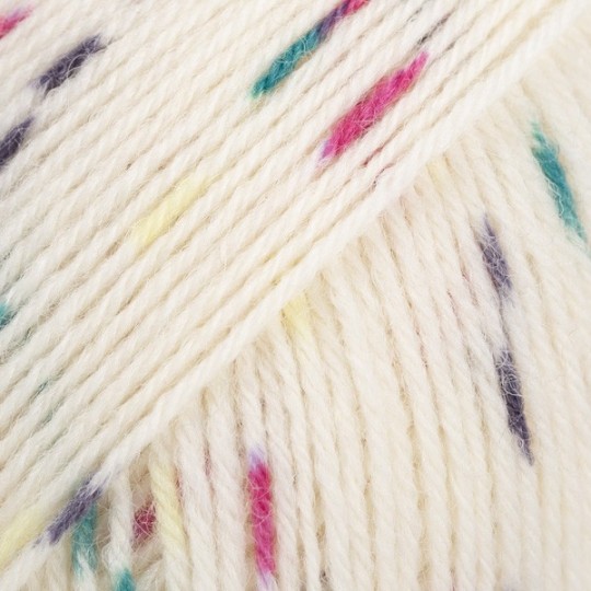 Drops Fabel, 925 - Print - Berry Cream
