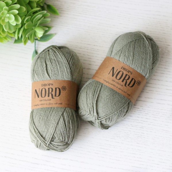 Drops Nord, 24 - sage green