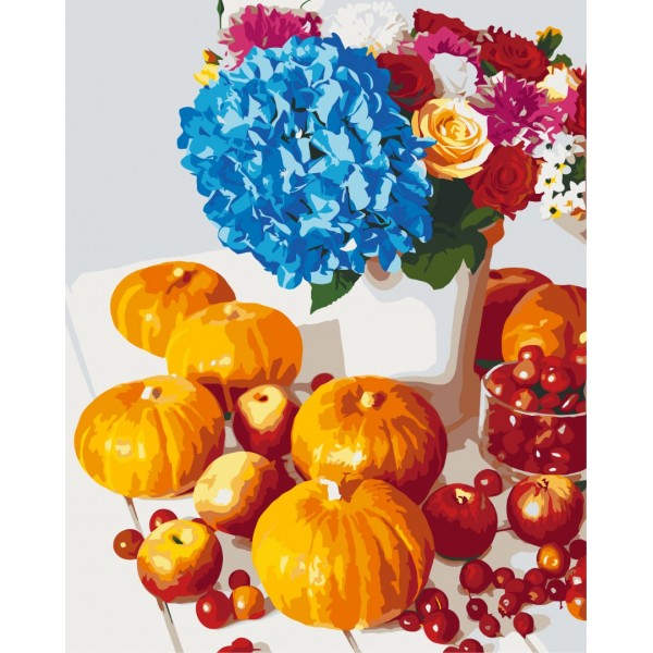 Картина за номерами Гарбузовий натюрморт BS51326