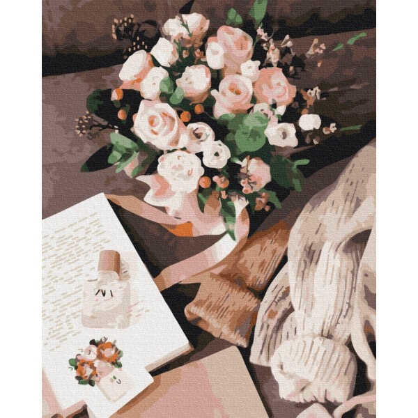 Картина за номерами Аромат квітів BS37520 Картина за номерами Аромат квітів BS37520