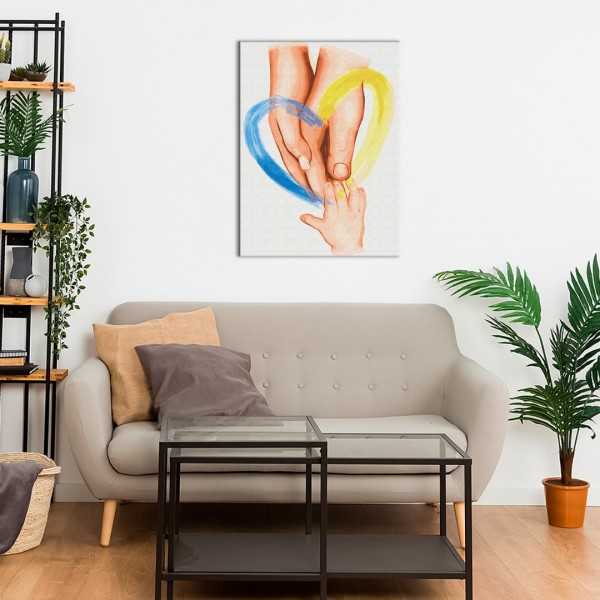 Картина на холсте Семейное тепло ©Svetlana Drab