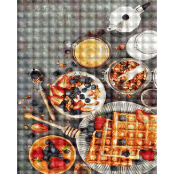 Алмазна мозаїка Віденські вафлі DBS1098