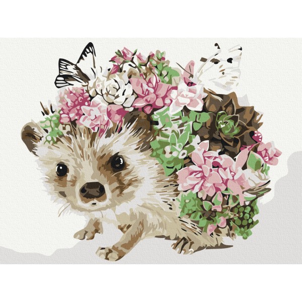 Картина за номерами Весняний їжачок RBS52140