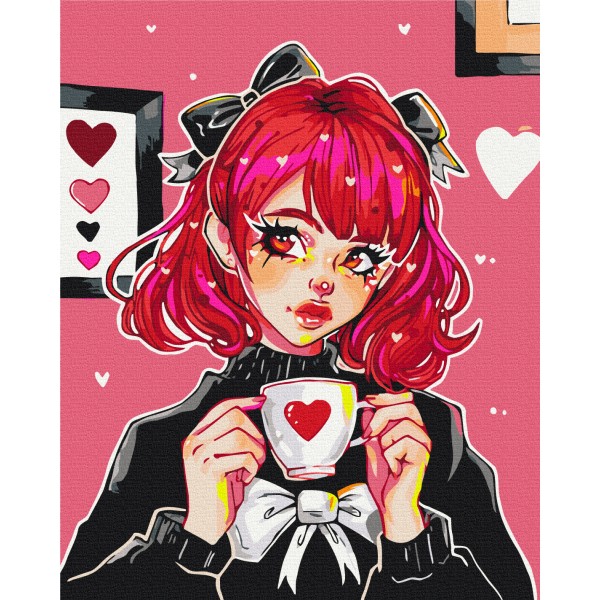 Дівчина з ароматом любові ©nila_art_art