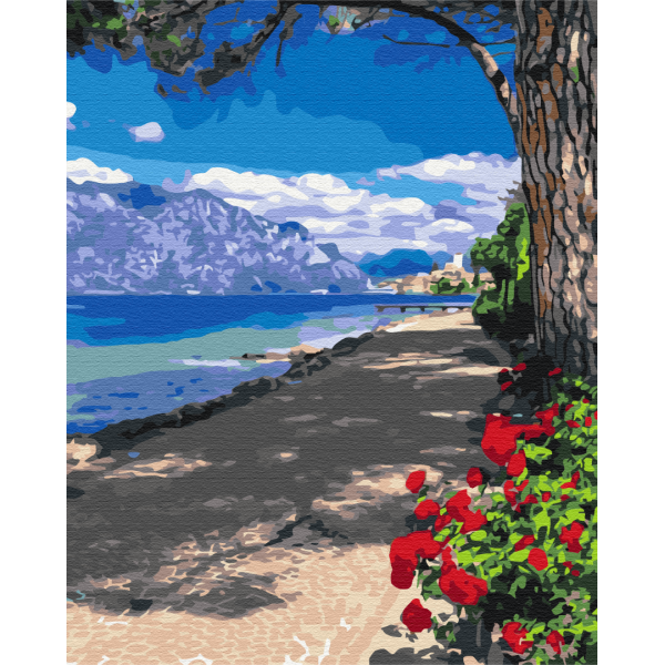 Картина по номерам Живописная аллея BS39400