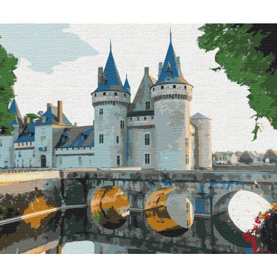Картина за номерами Замок Сюллі-сюр-Луар BS51612