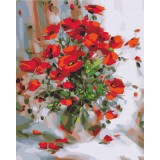 Картина за номерами Масляні маки BS52783