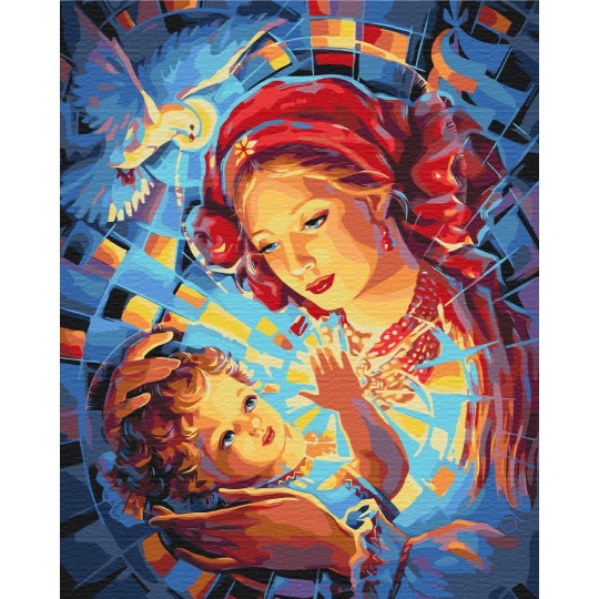 Картина за номерами Ніжність ©Олег Лобурак BS53355