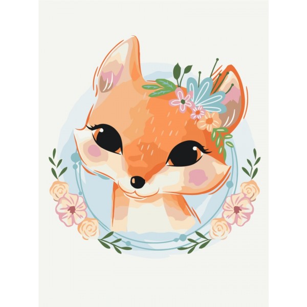 Картина за номерами Лисичка сестричка KBS0101