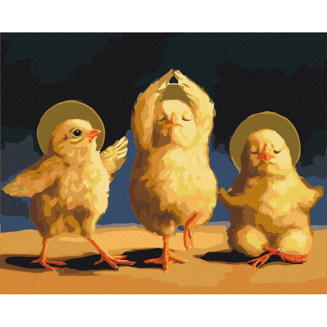 Картина за номерами Духовні курчата ©Lucia Heffernan BS53473