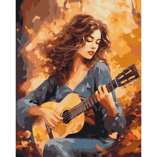 Картина за номерами Осіння балада BS53787