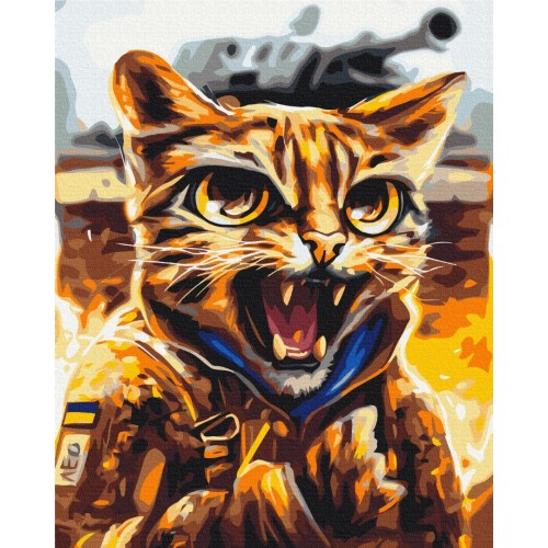 Котик Леопард ©Маріанна Пащук