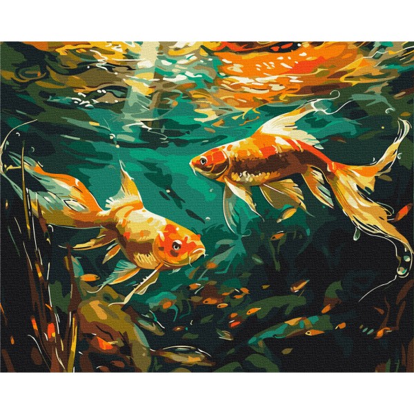 Картина за номерами Підводний вальс BS53967