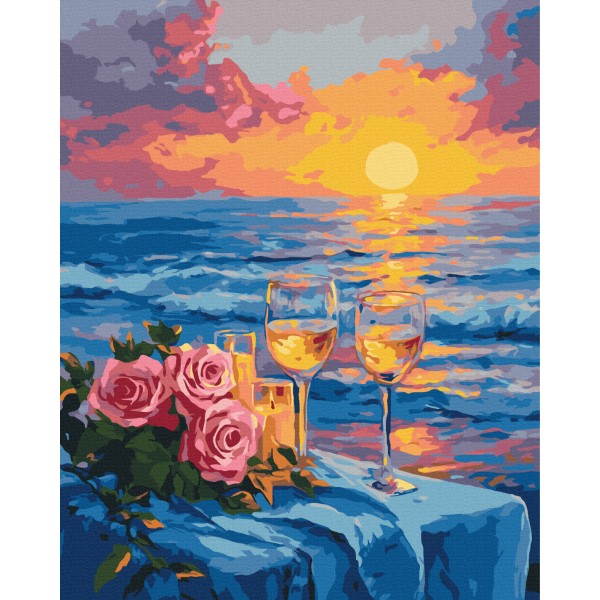 Вечеря на заході сонця