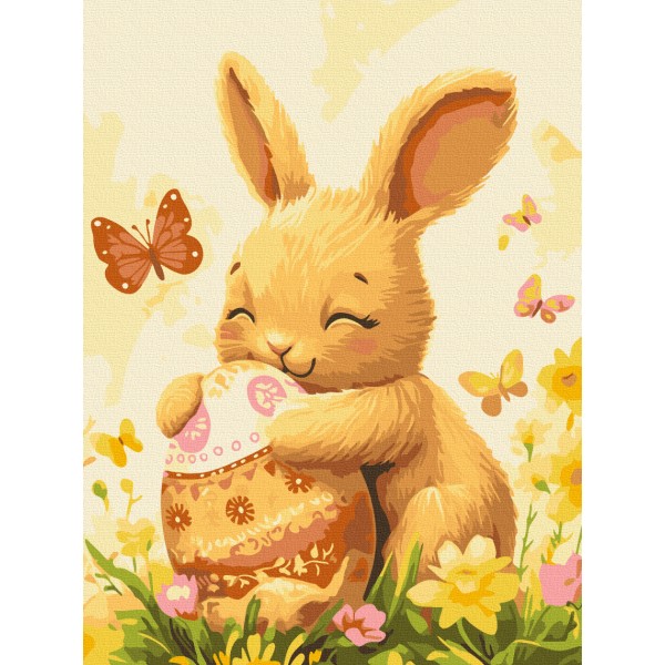 Зайченя з писанкою