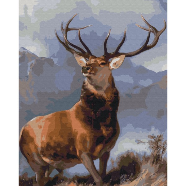 Картина за номерами Благородний олень BS51433