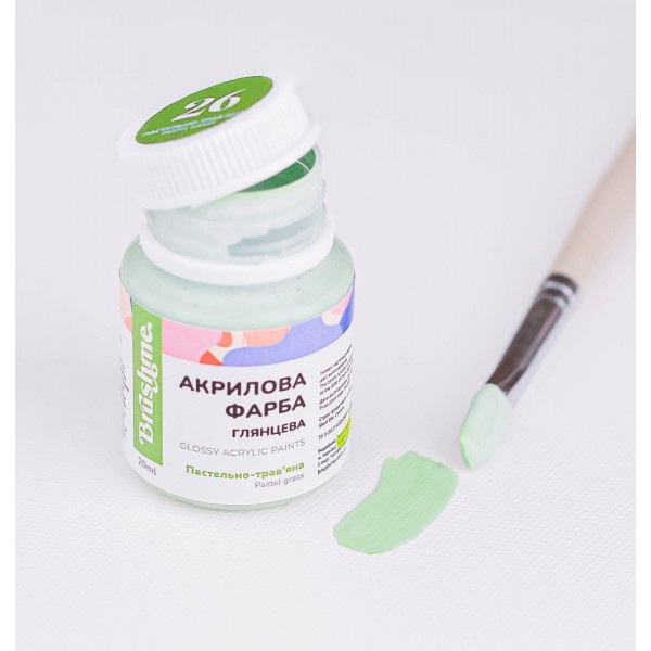 Акрилова фарба глянцева Пастельно-трав’яна ACPT26
