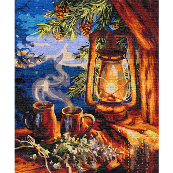 Картина по номерам Сказочный фонарь BS32629